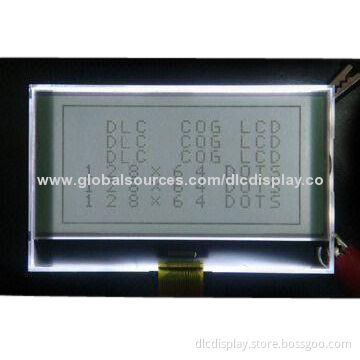 128x64 Transmissive FSTN LCD Modules with 1/64 Duty, 1/9 Bias